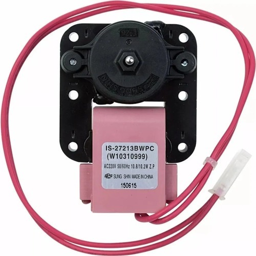 MOTOR VENTILADOR REFRIGERADOR BRASTEMP/CONSUL BRM44/BRM49/CRM42/CRM30 W10310999