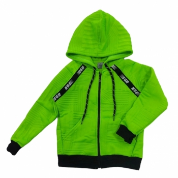 JAQUETA COM CAPUZ MASCULINA INFANTIL NEON TIGOR 10210707