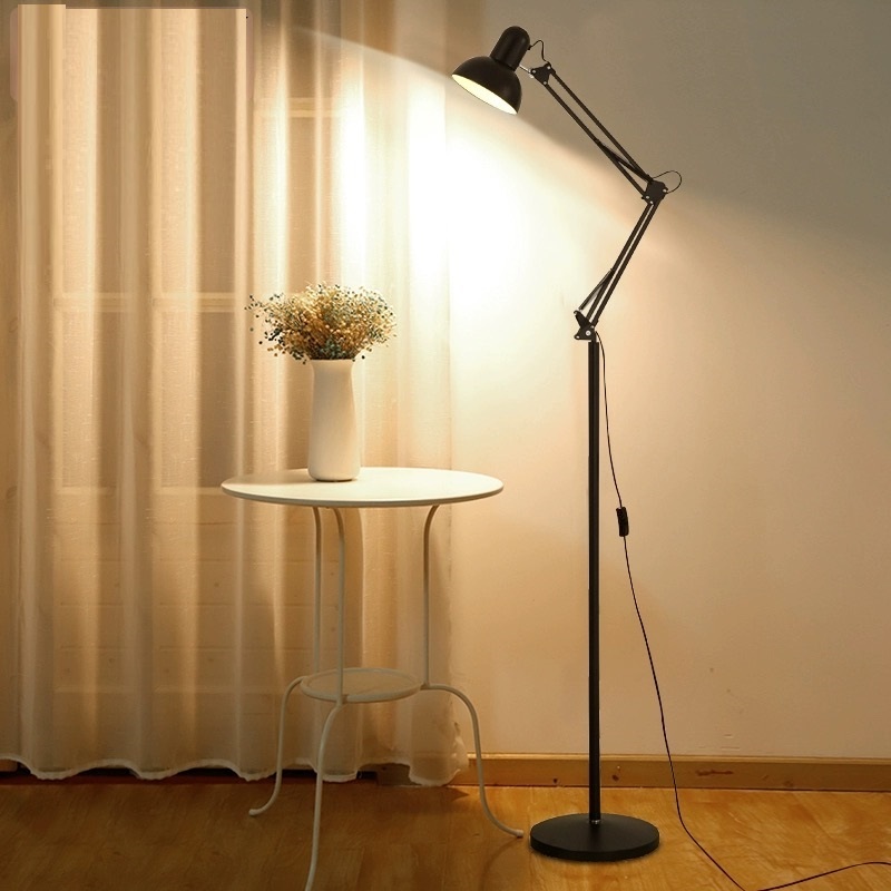 Luminária De Piso Articulada Abajur De chão Pixar Com Base altura 180CM