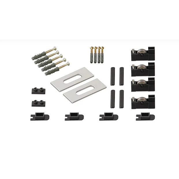 Kit Acessórios Para Kit Pia Ou Vitrine Abrigo Fechamento vidro de 08mm