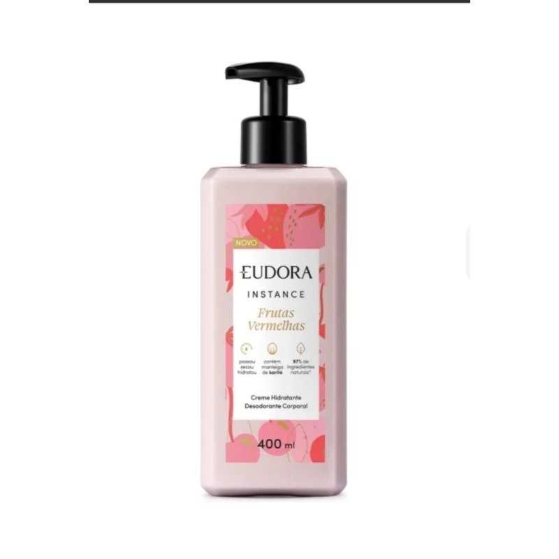 Hidratante Instance Frutas Vermelhas 400ml. Eudora