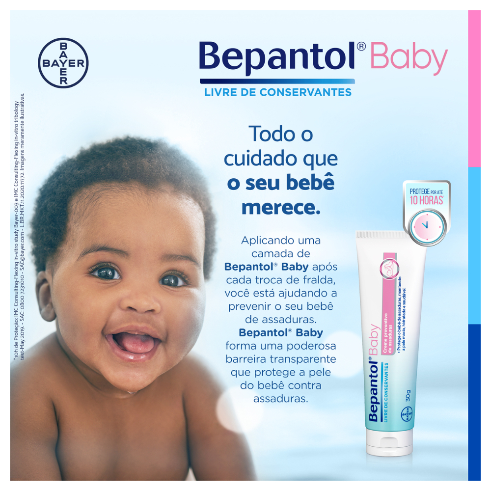 Creme para Assaduras Bepantol Baby 30g — imagem 2 de 2
