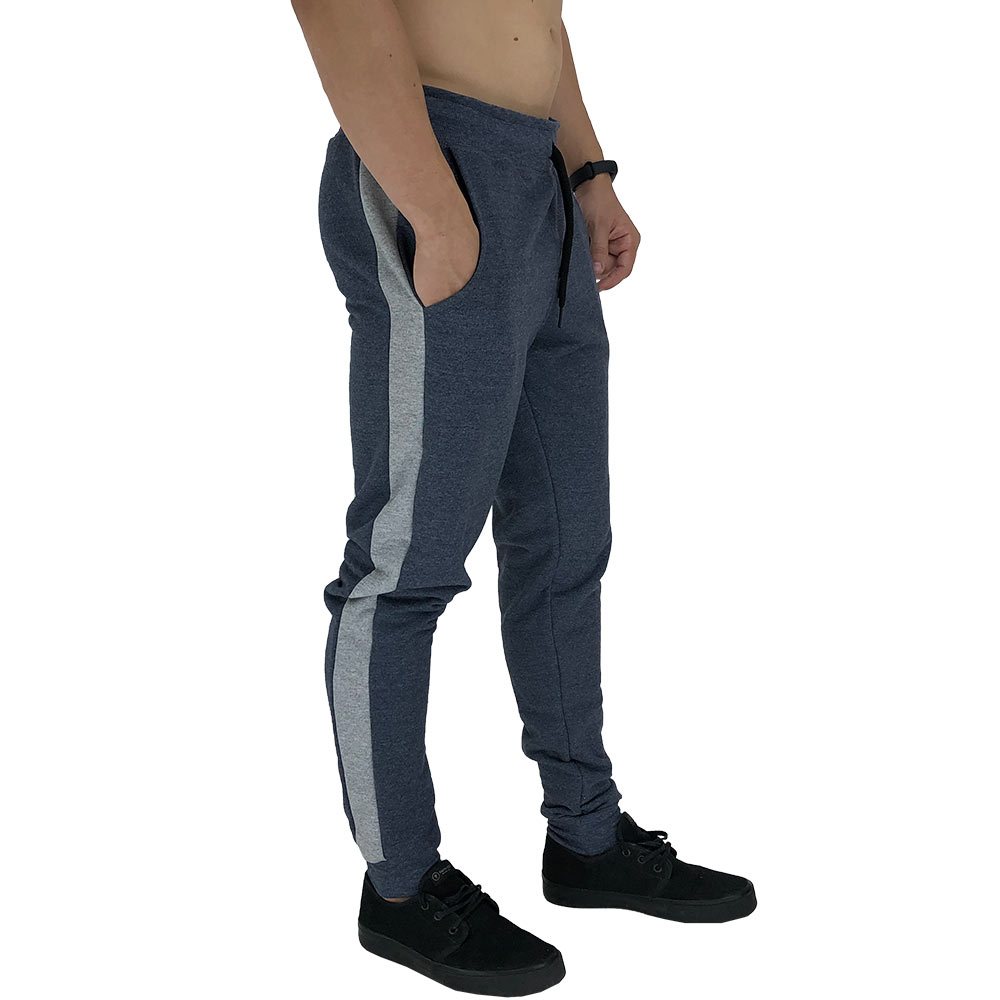 Calça Masculina Moletom MXD Conceito Camuflado Verde Moletom Sem Pelúcia