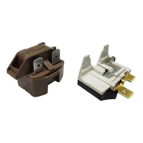 KIT RELE PTC + PROTETOR TERMICO PARA COMPRESSOR REFRIGERADOR