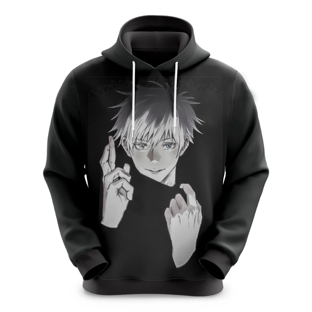 Blusa de Moletom Sublimado Infantil Anime Sensei SatoruLançamento