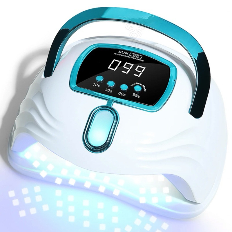 Cabine LED UV Sioux S5 Digital 57 Leds 268w Unha Gel Acrigel Secagem Rápida em Oferta na Shopee