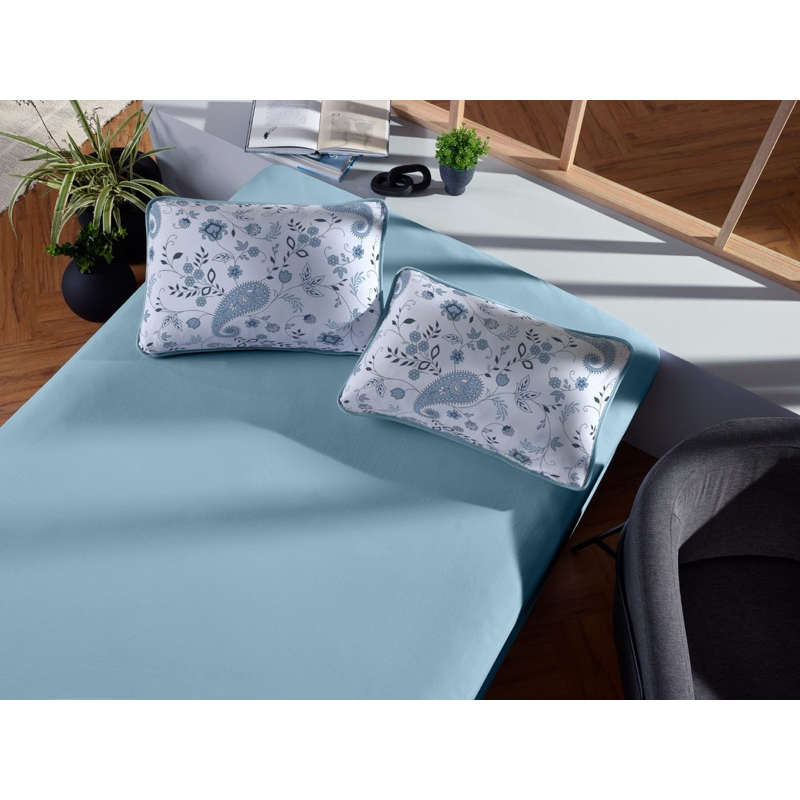 JOGO DE CAMA 3 PEÇAS LENCOL E FRONHA CAMA SOLTEIRO ELEGANTE CASA