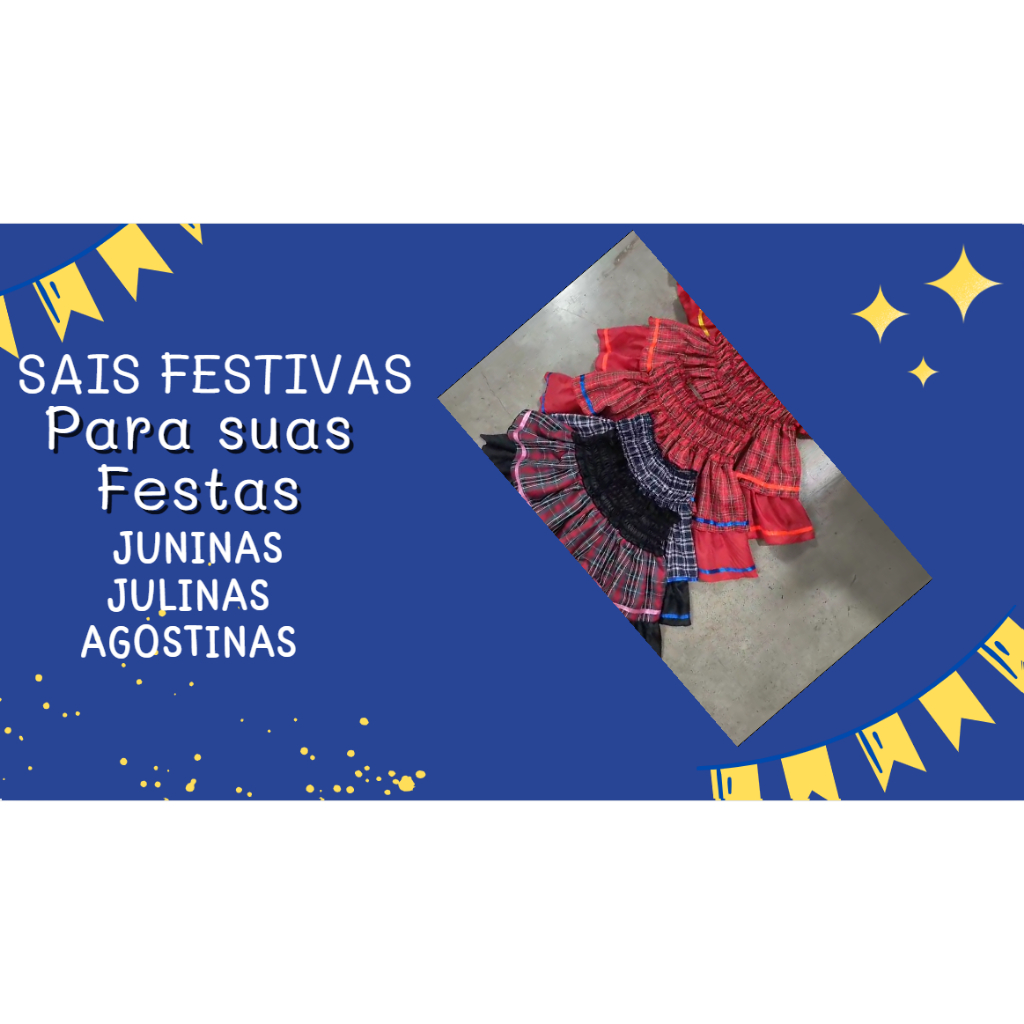 Saia Festa Junina Quadrilha