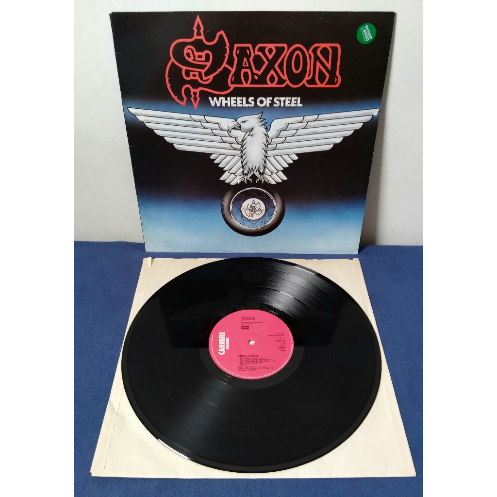 Lp Saxon - Wheels Of Steel (import De Época) - Dio Motorhead
