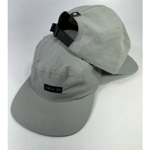 Boné Five Panel Anth Co Original Strapback Aba Reta Impermeável - Acompanha Adesivos
