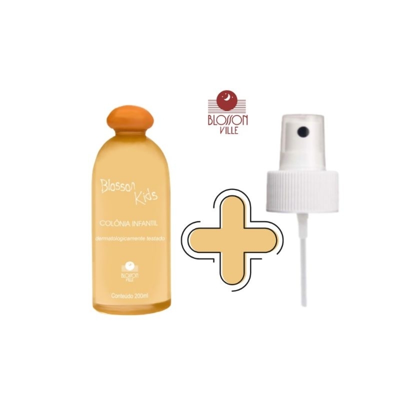 Colônia Infantil Blosson kids 200 ml Blosson Ville + Válvula