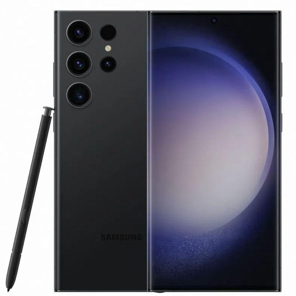 Smartphone Samsung Galaxy S23 Ultra 256GB Preto 5G 12GB RAM 6,8” Câm. Quádrupla + Selfie 12MP - Grafite ou Verde