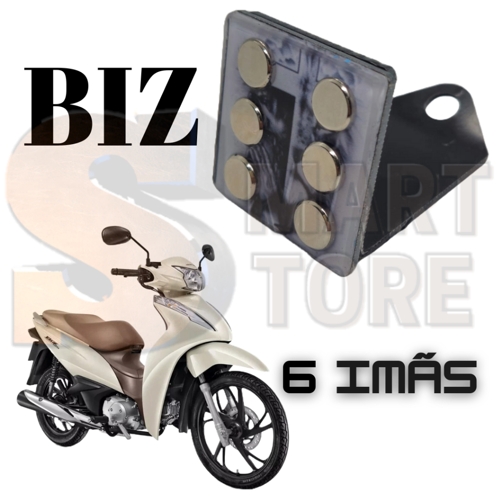 Suporte Celular Para Retrovisor Biz Scooter 6 Imãs em Oferta na Shopee