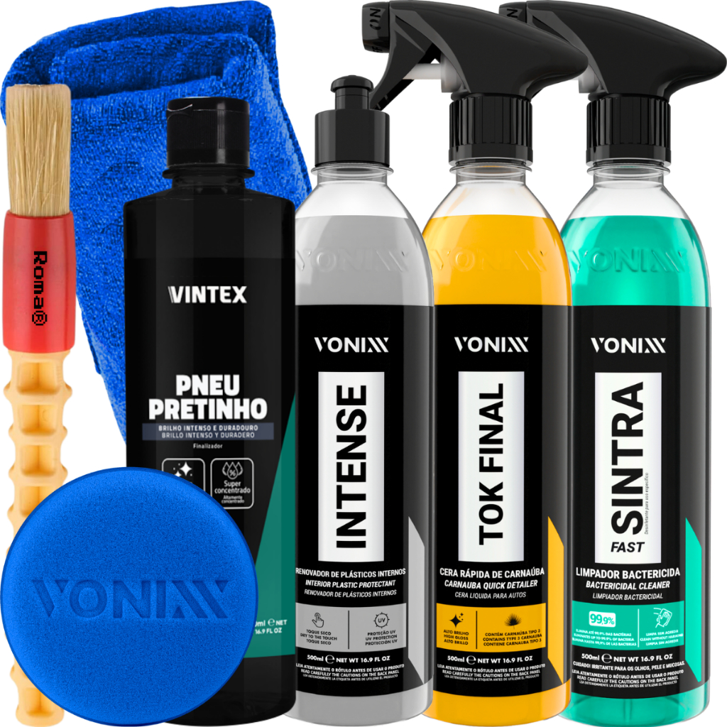 Kit Pneu Pretinho Cera Tok Final Sintra Fast Intense Vonixx em Oferta na Shopee