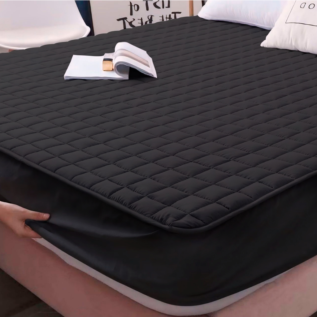 Protetor de Colchão Impermeável Matelado com Elástico Berço Solteiro Casal Queen King