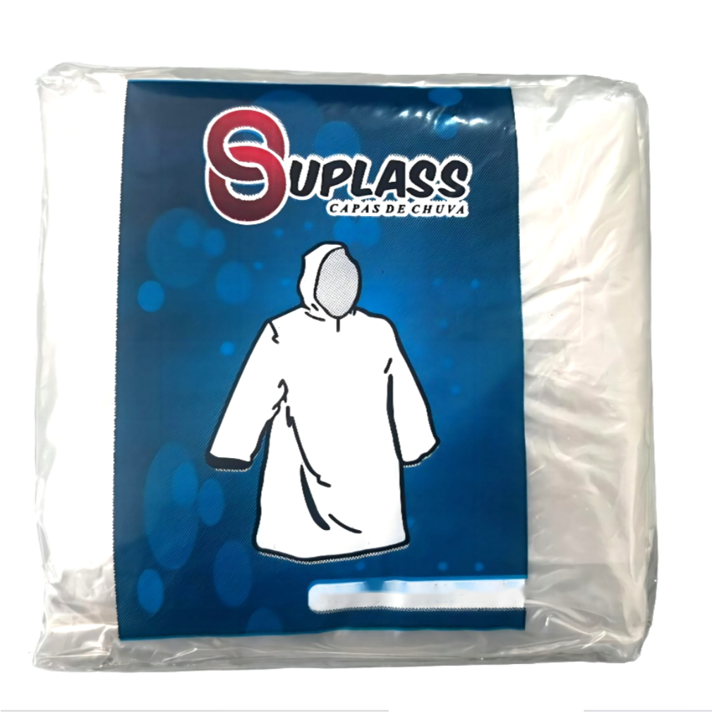 EC-231001D BARATO kit 100 Capas De Chuva Descartável Transparente Unisex,Pesca Camping Caminhada