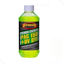 Oleo Para Compressor Pag150 Pag 150 Contraste Ultravioleta Uv 237ml Supercool