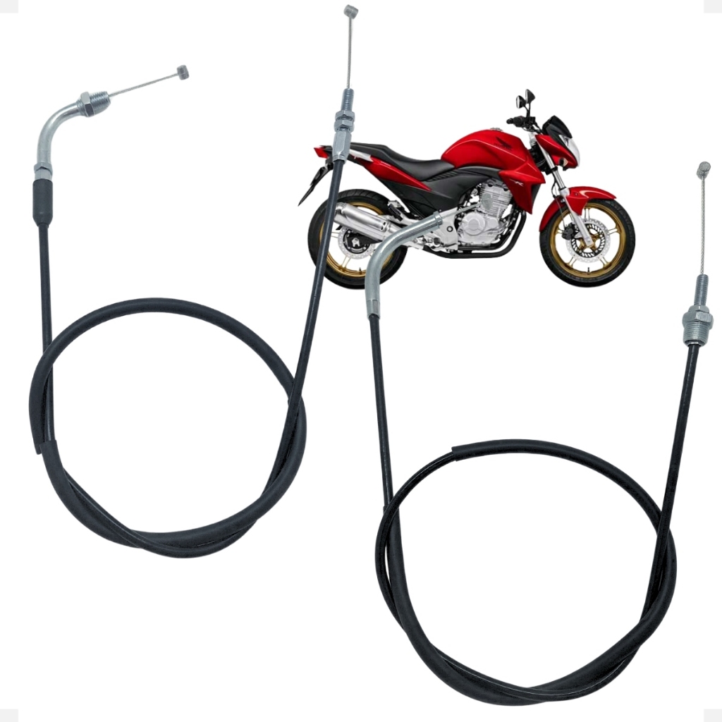 Cabo De Acelerador A + B Para Honda Cb 300R 2009 2010 2011 2012 Sem ABS Da Cb300R