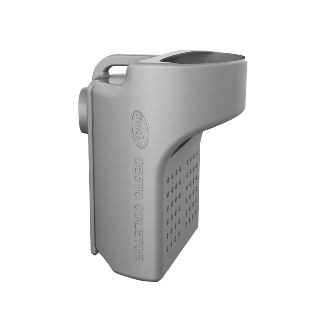 Cesto Para Limpeza Para Super Caixa De Gordura Cinza Durín em Oferta na Shopee