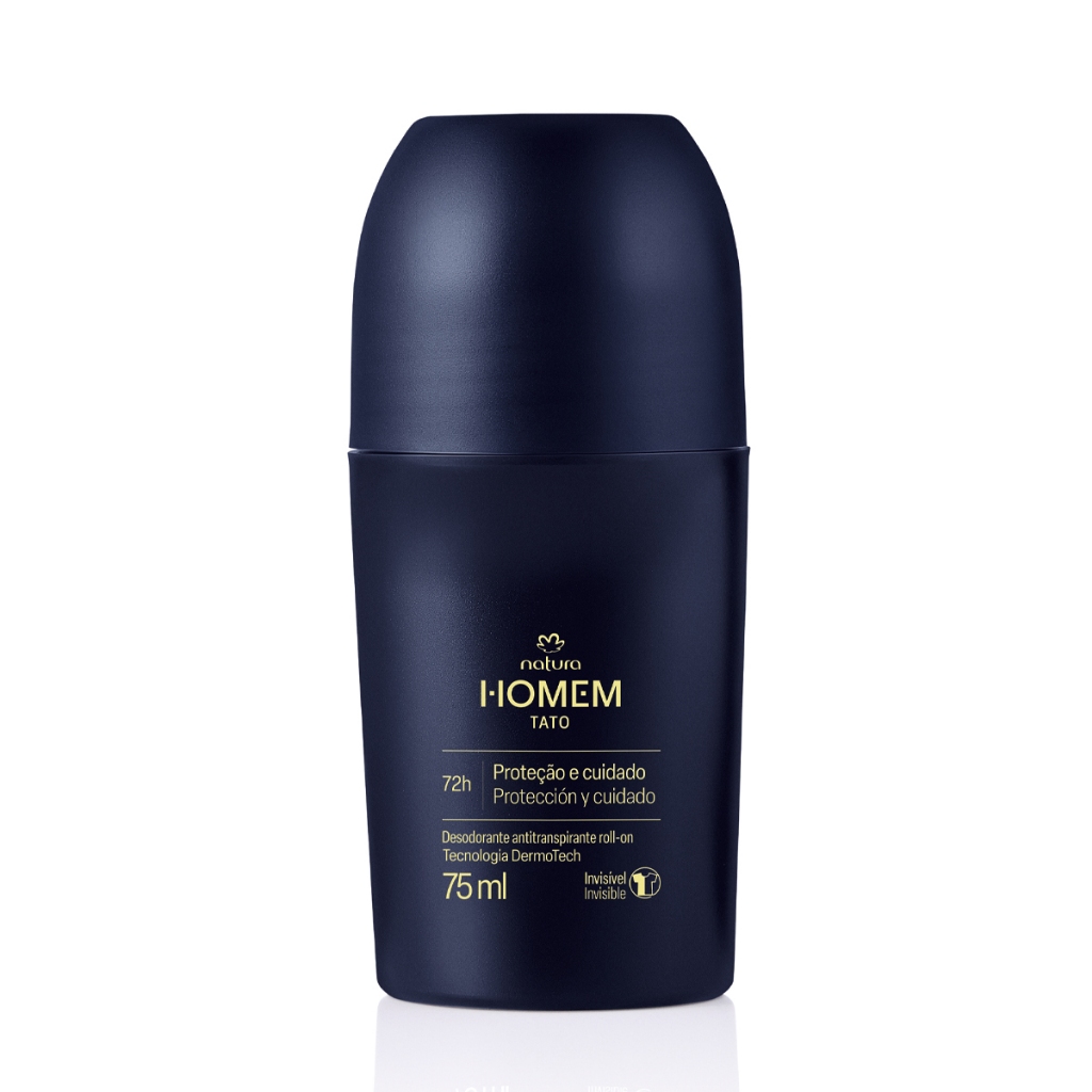 Desodorante Roll-on Natura Homem Tato - 75 ml em Oferta na Shopee