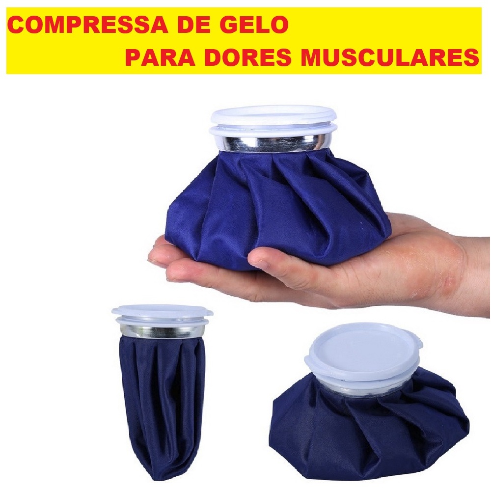 Bolsa De Gelo Térmica Ortopedica Flexivel Compressa Para Dores Musculáres em Oferta na Shopee