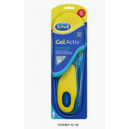Palmilha Ortopédica Gel Active Silicone Reduz Dor nos Pés Anti-Impacto original oferta
