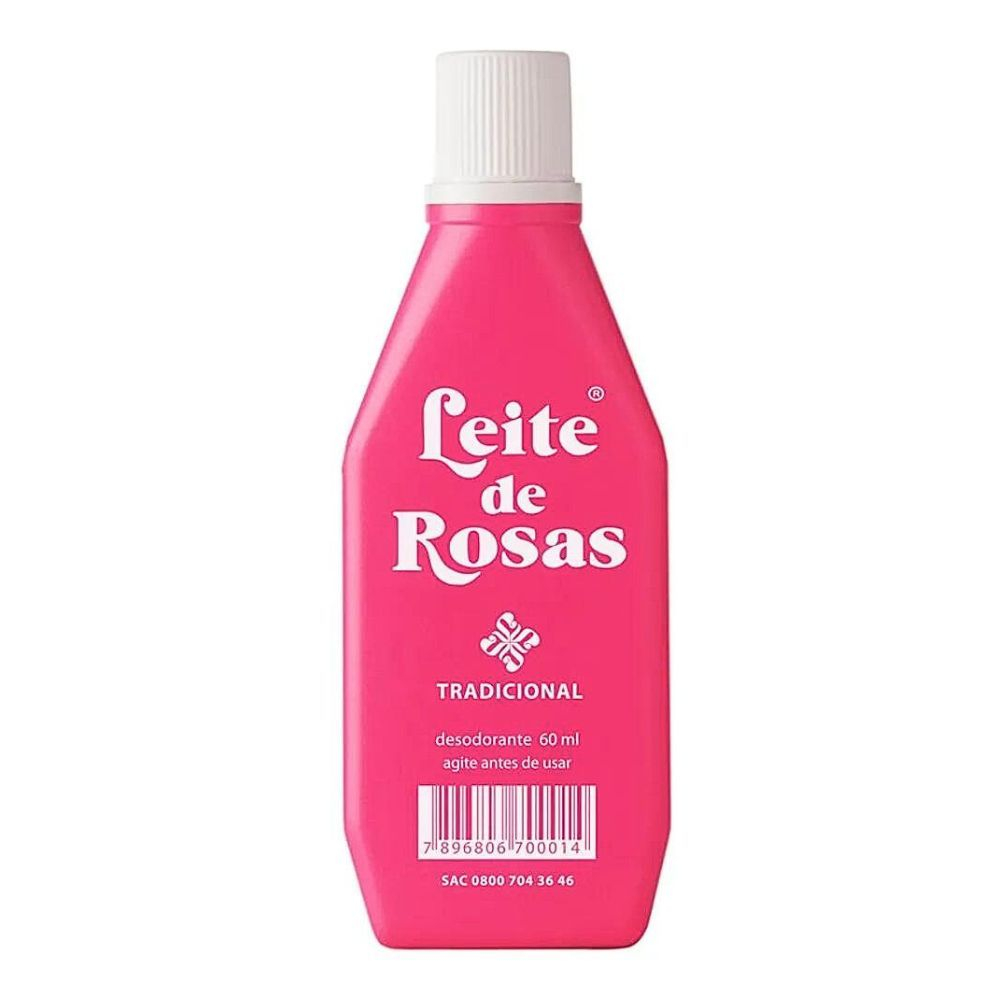 LEITE DE ROSAS TRADICIONAL PARA O ROSTO COM 60ML em Oferta na Shopee