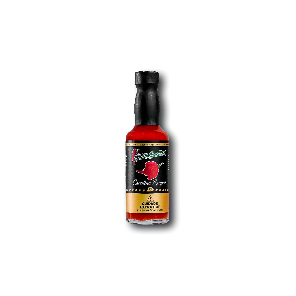 Molho De Pimenta Carolina Reaper 60ml Chilli Brothers - A Pimenta mais forte do mundo! guinness book