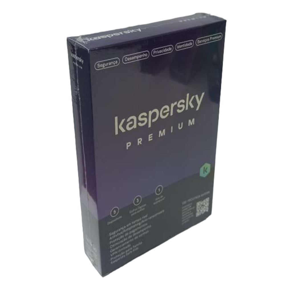 Kaspersky Antivírus Premium 5 Dispositivos 1 Ano em Oferta na Shopee