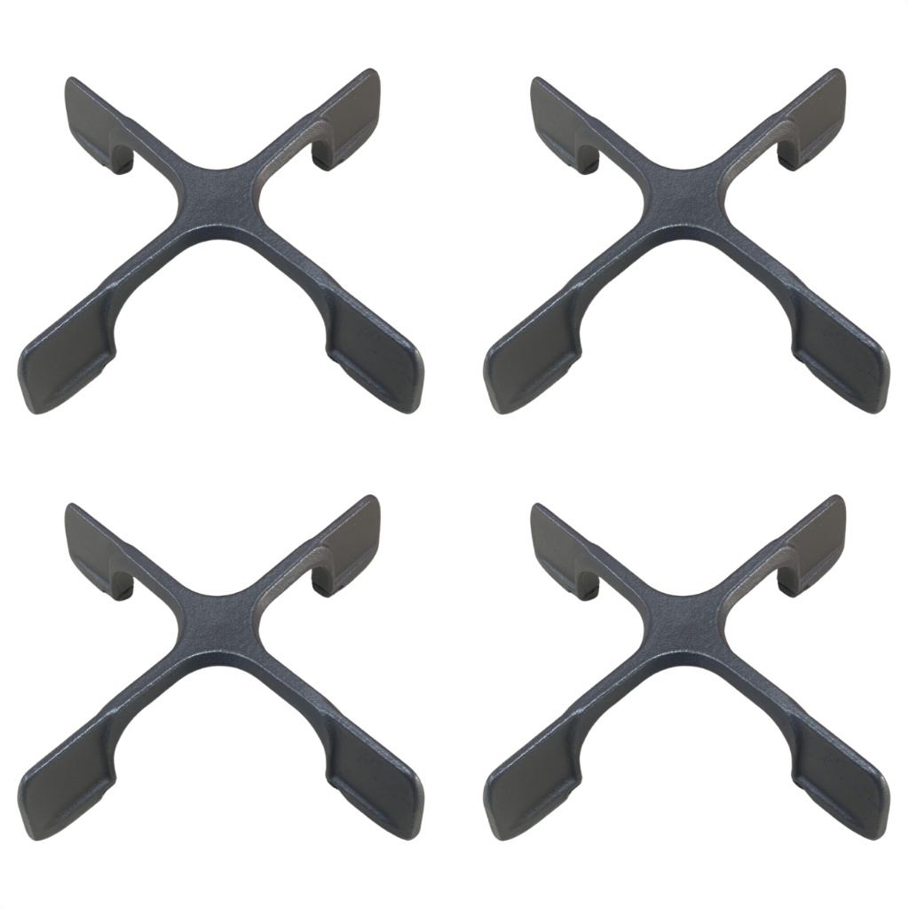 Trempe grade grelha fogão brastemp ative gourmand ( 4 peças )