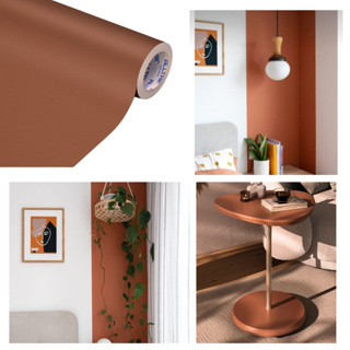 Adesivo Terra Cota Vinílico Lavável Para Móveis 2mtsx61cm em Oferta na Shopee