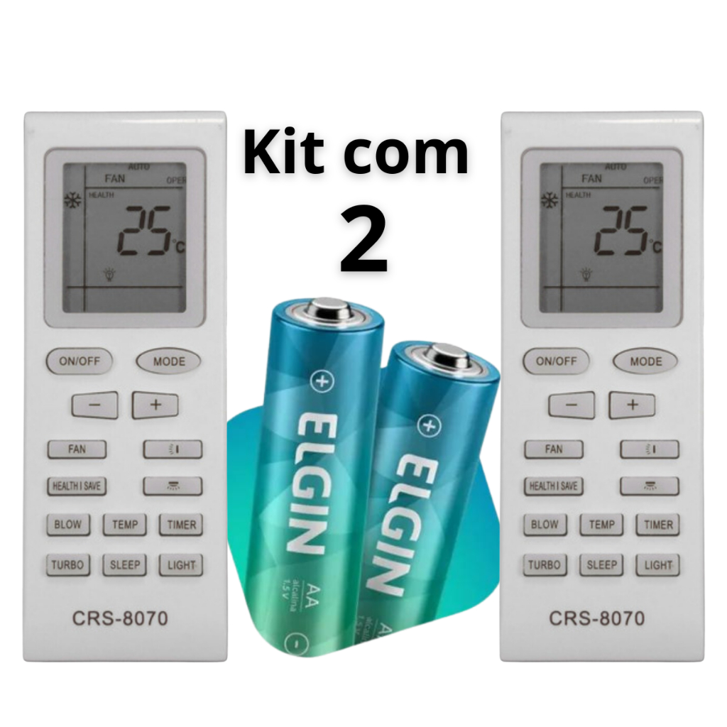 Controle Remoto Ar Condicionado Gree Split Yb1f2 / Yb1fa