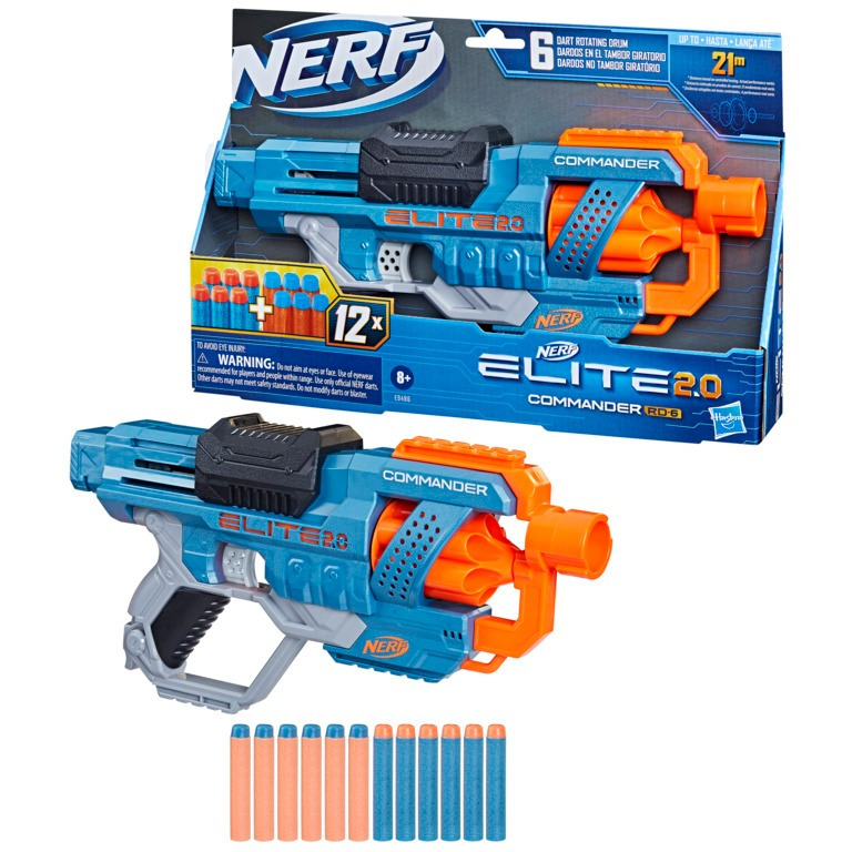 Lançador Nerf 2.0 Commander - Hasbro E9486
