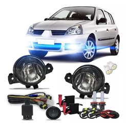 Kit Farol Milha Renault Clio 2006 2007 2008 + Kit Xenon 8000k