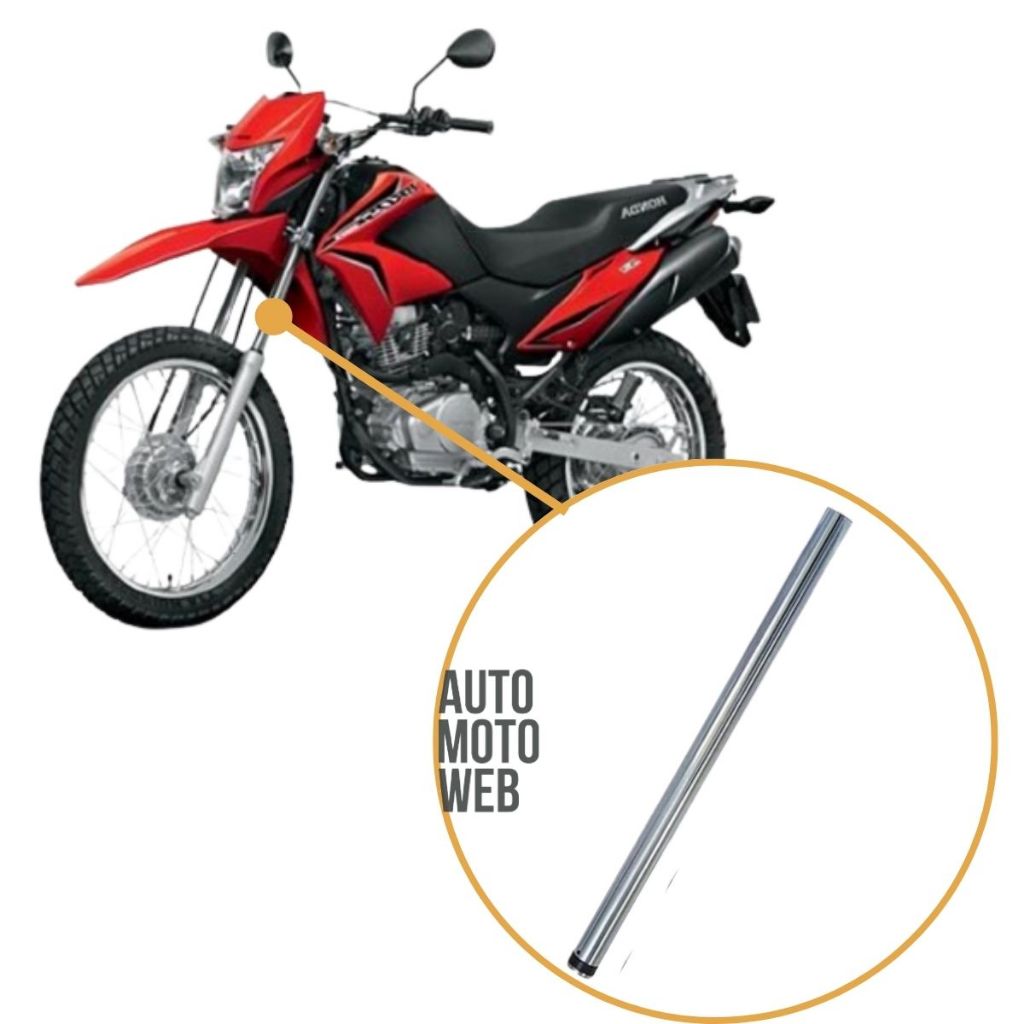 Par Bengala Cilindro Tubo Interno Honda Xre 190 Nxr Bros 150 160 2006 a 2025 Original Cofap · foto 2