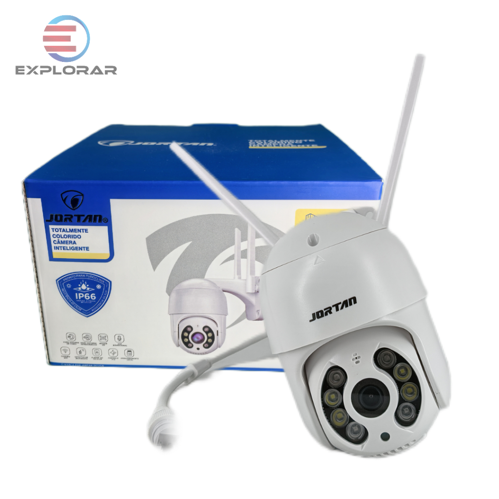 Câmera Segurança Externa IP WIFI Prova D"agua  Infravermelho HD 1080P App yoosee