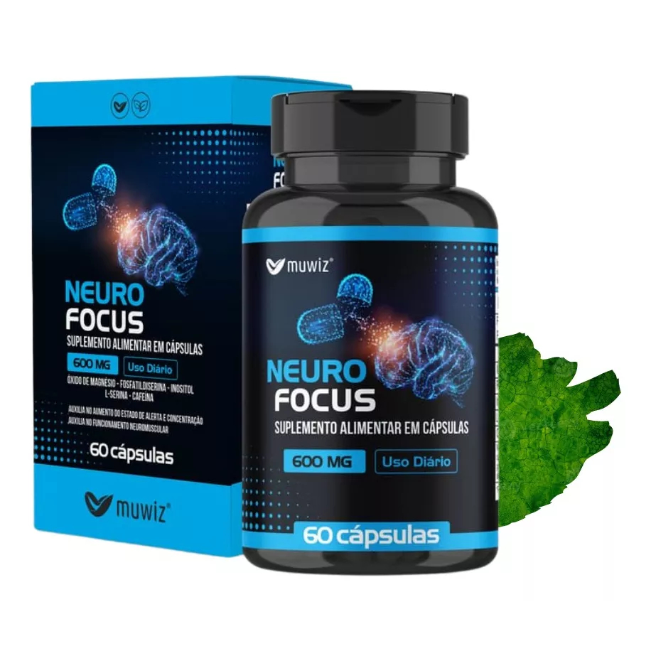 Neuro Focus 60 Cápsulas - Muwiz