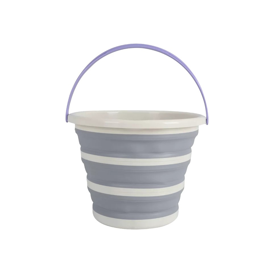 Balde dobrável de plástico 10 litros - Simplo C/ Alça Limpeza Reforçado em Oferta na Shopee