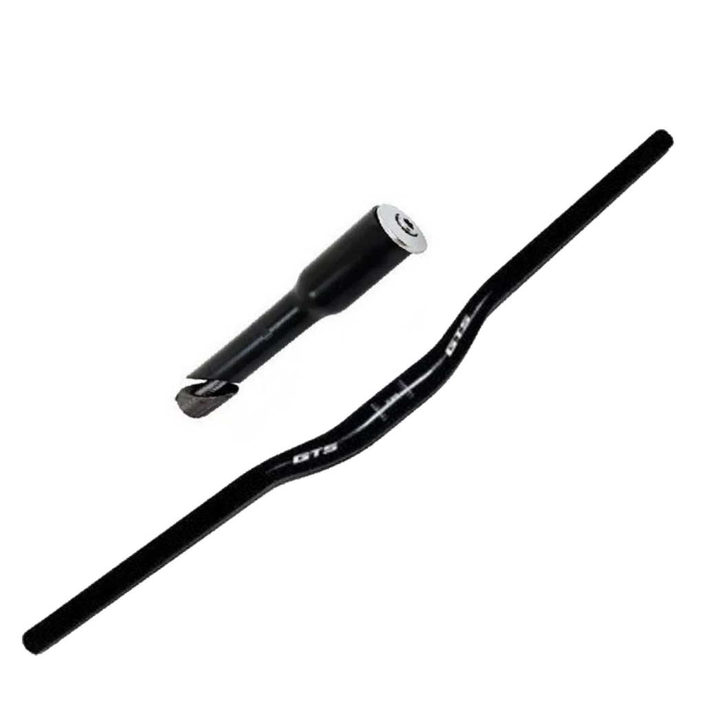 Guidão + Adaptador de 21.1mm Standard para bicicleta mtb
