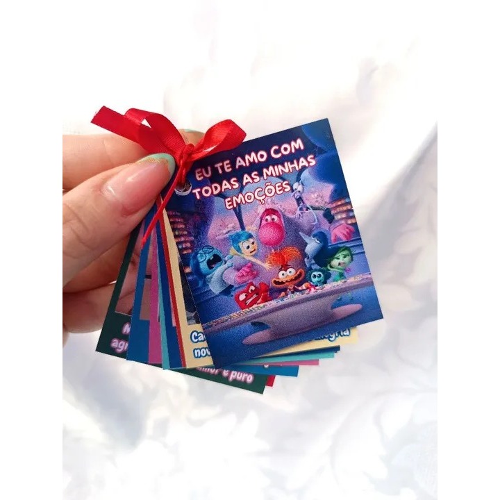 Mini Álbum Eu Te Amo Com Todas As Minhas Emoções - DIVERTIDAMENTE