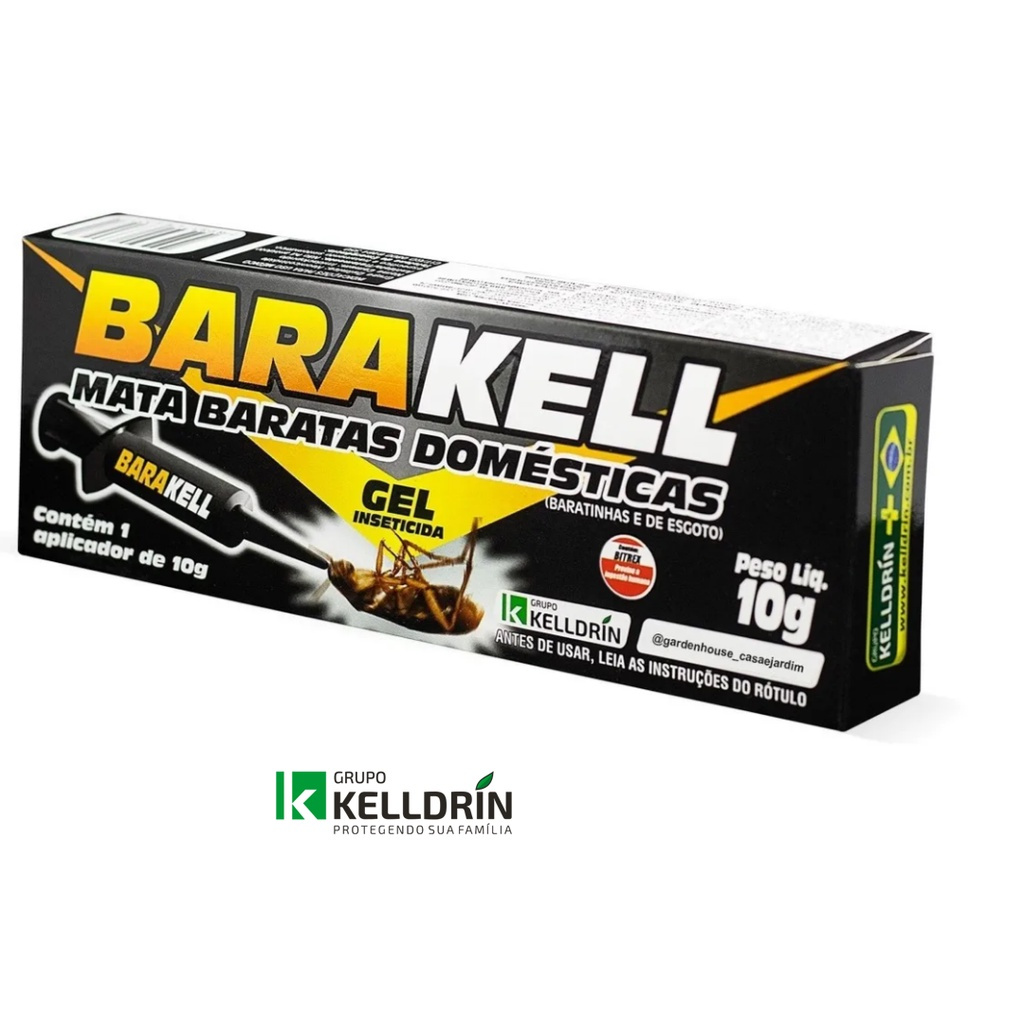 Barakell Gel para Baratas Kelldrin - 10 g em Oferta na Shopee
