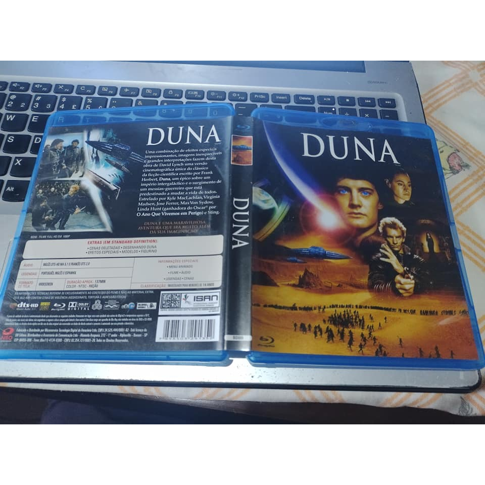 Duna - David Lynch - Bluray Filme Legendado Com Participação de Sting