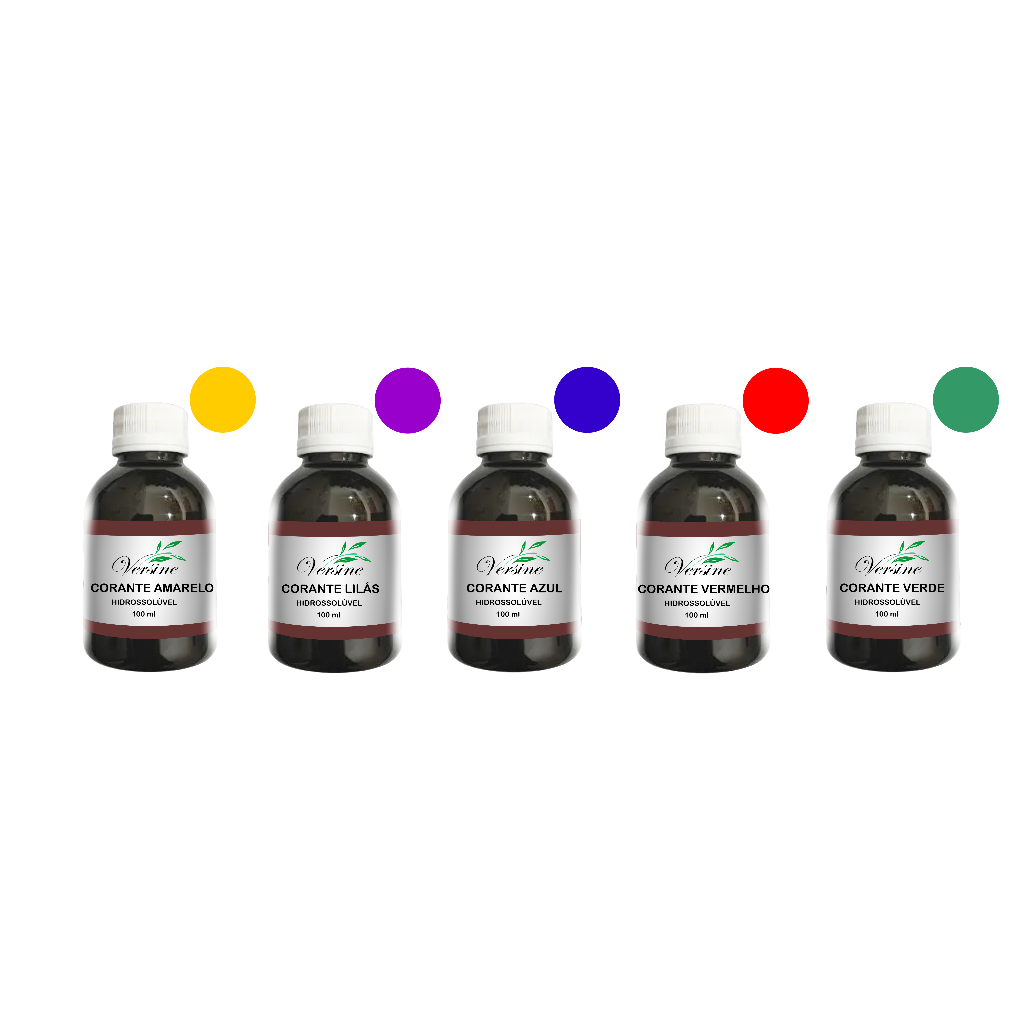 Corante Hidrossolúvel para Cosméticos 100 ml Versine