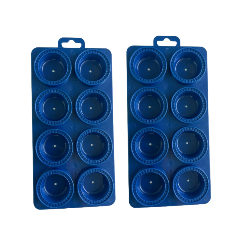 kit 02 forma sorrentino azul molde ravioli villa original