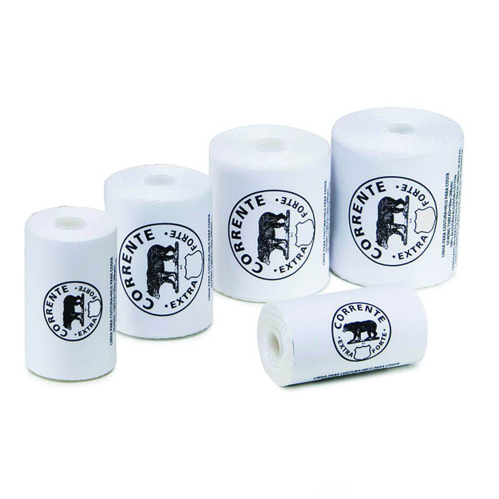 Linha Urso Cordone Extra Forte Coats Branca 183m - Tamanhos em Oferta na Shopee