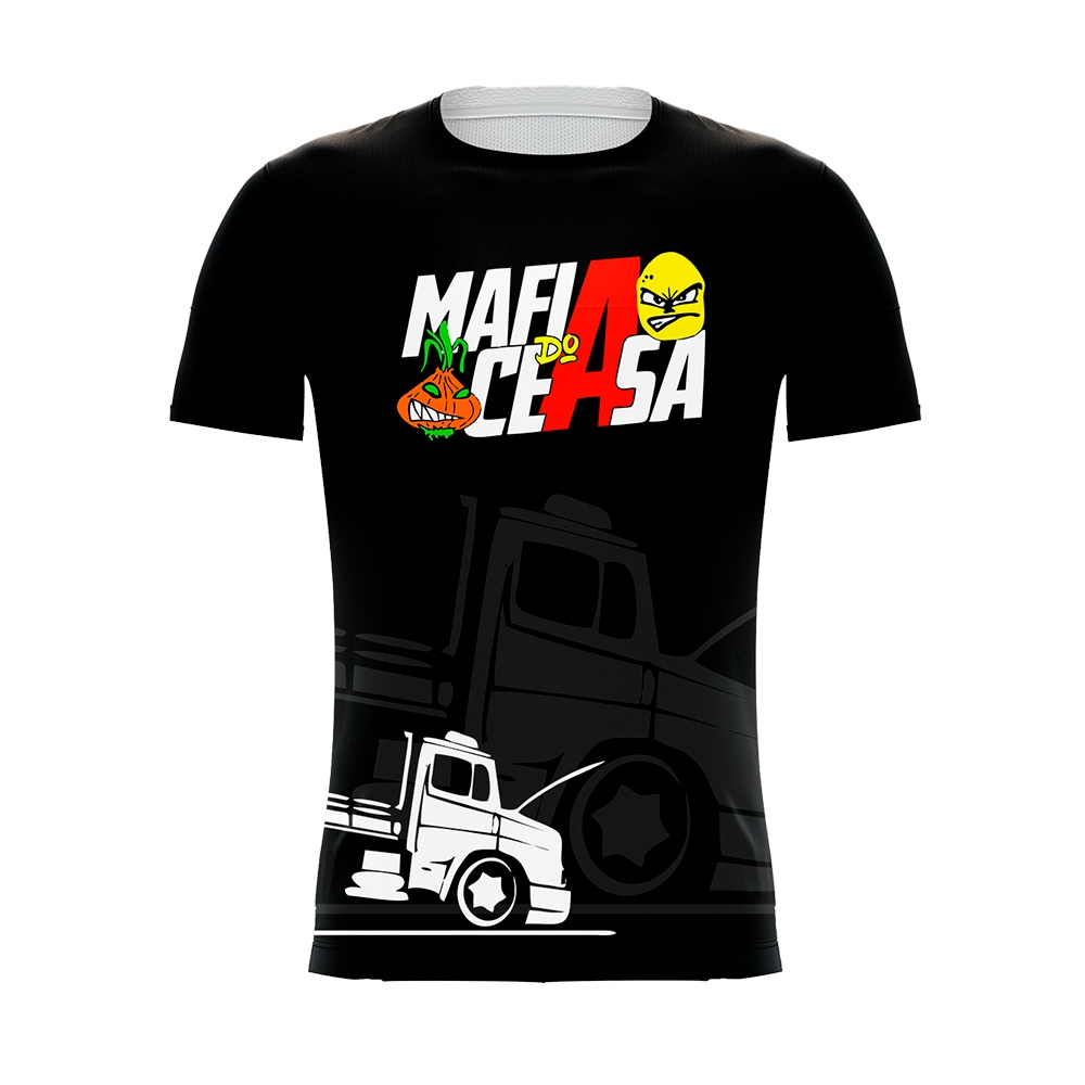Camisa Camiseta Caminhoneiro Caminhão Rota 262 Mafia Do Ceasa em Oferta na Shopee