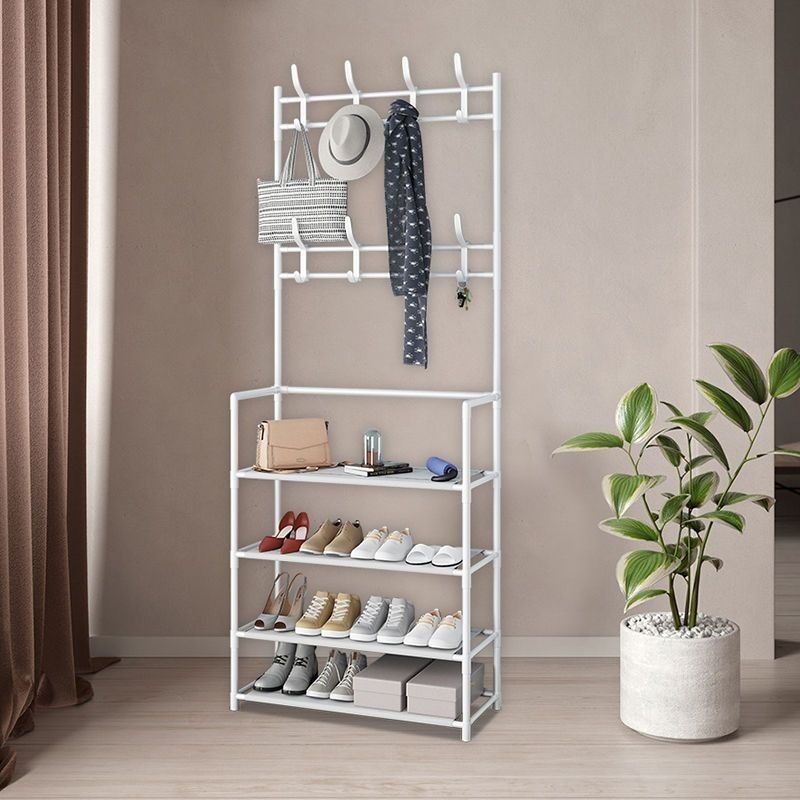 Organizadora Sapateira Cabideiro Arara Suporte Multiuso Para Sapato Tenis Roupa Closet Qua...