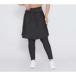 Calça Saia Legging Fitness Moda Evangelica Modesta Cristã Treinos Esportes em Oferta na Shopee