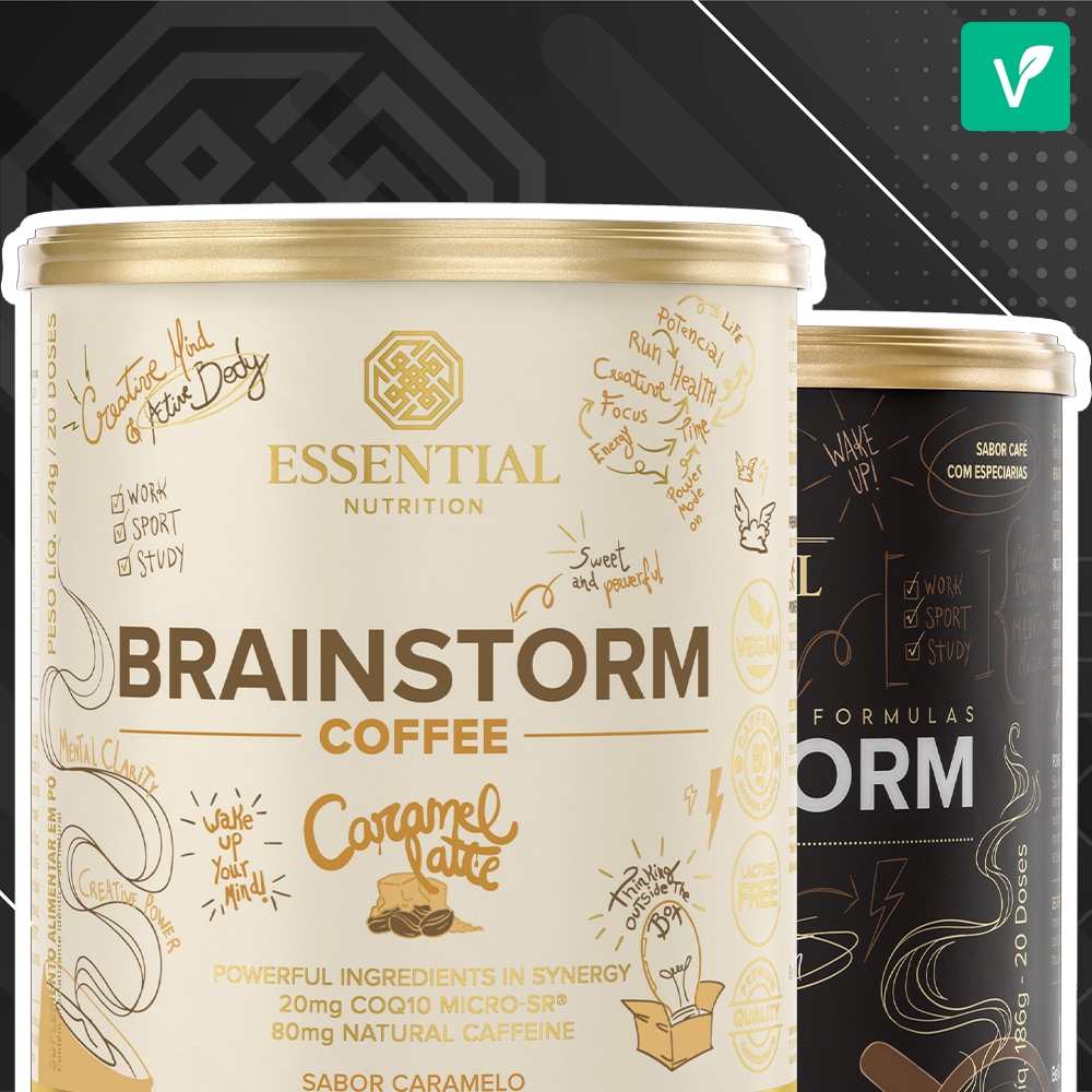 Brainstorm Coffee (Todos os Sabores) Essential Nutrition