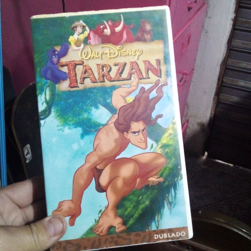 fita vhs tarzan